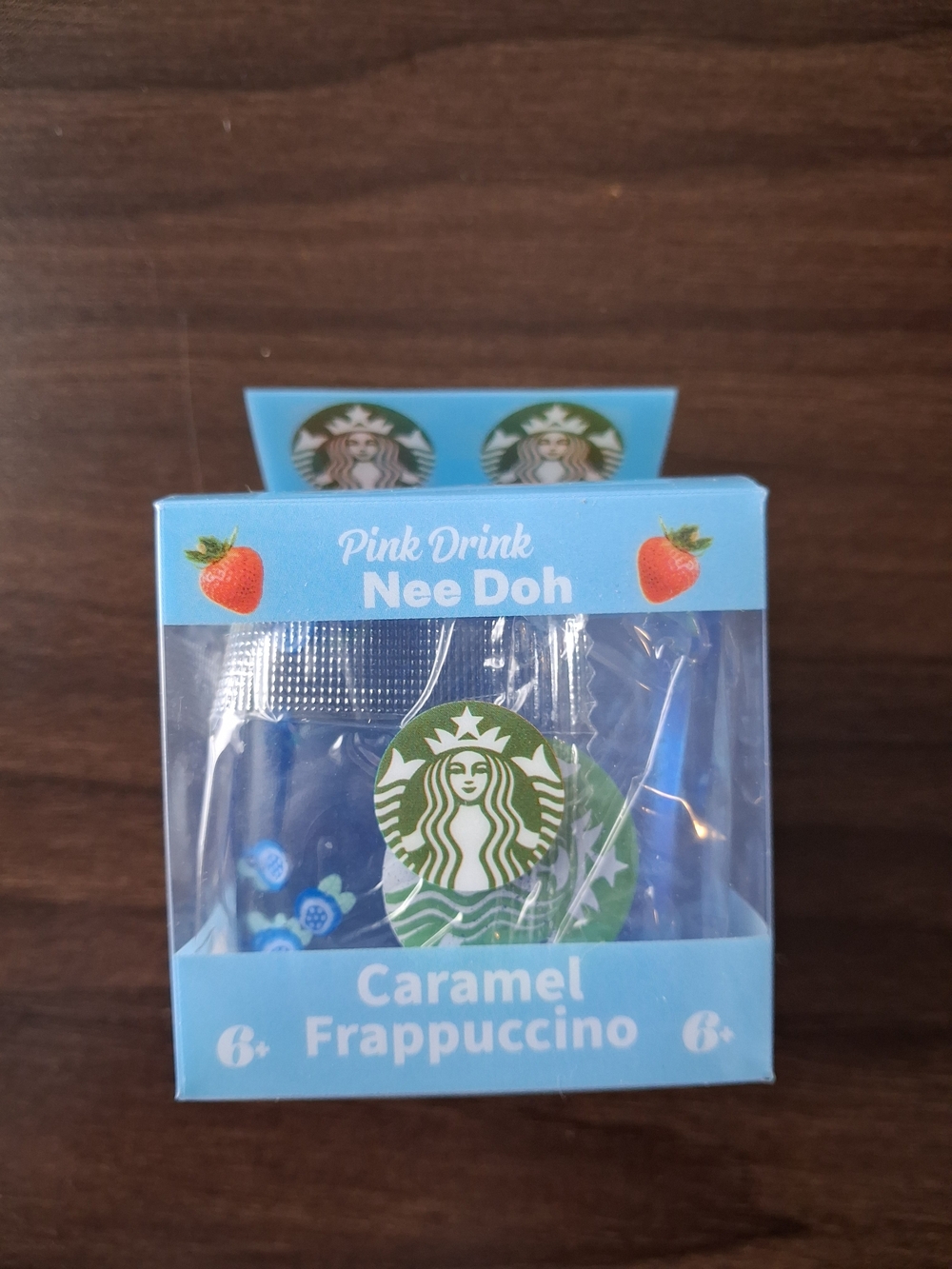 Starbucks Blue Nee Doh Caramel Frappuccino